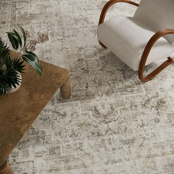 Machine Washable Kitchen Runner Rugs: 2'6"x8' Hallway Rug Non Slip Low Pile Stain Resistant Soft Carpet Runners for Hallways Indoor Entryway Kitchen Laundry Room Bedroom Farmhouse