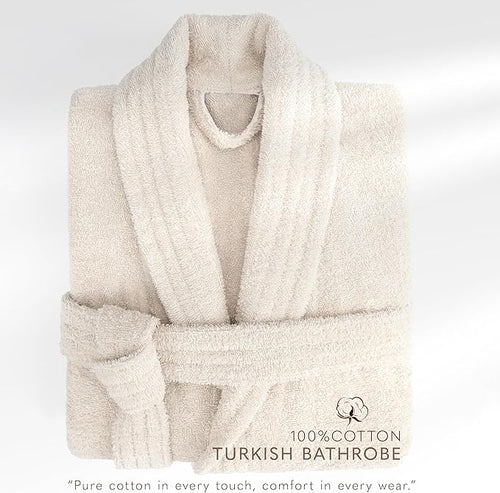 American Soft Linen Women’s 100% Cotton Terry Bathrobe – Soft, Absorbent, Quick Dry Turkish Robes for Women Quality Housecoat