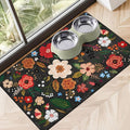 Dog Food Mats for Floors, Absorbent Dog Bowl Mat for Food and Water Dispenser Mat, Quick Dry Cat Food Mat Pet Supplies