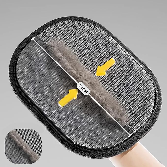 vfjiki Pet Grooming Gloves, Pet Hair Removal Gloves, 2025 New Pet Hair Remover Electrostatic Gloves