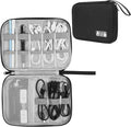 XINGXINRONG Electronic Organizer Travel Universal Cable Organizer Electronics Accessories Bag for Cable, Charger, Phone, USB, SD Card,1Pack