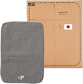 PACKING KNIT_GO Cable Organizer, Square W, Made in Japan, Light Gray