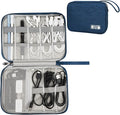 XINGXINRONG Electronic Organizer Travel Universal Cable Organizer Electronics Accessories Bag for Cable, Charger, Phone, USB, SD Card,1Pack
