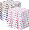 Kitinjoy Cotton 16 Pack Terry Kitchen Dish Cloths, 12 x 12 Inches Super Soft and Absorbent Dish Rags, Quick Drying Dish Towels for Washing Dishes, Mix Colour