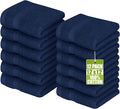 Utopia Towels 12 Pack Premium Wash Cloths Set, 12 by 12 Inches, 100% Cotton Ring Spun, Highly Absorbent and Soft Feel Essential Washcloths for Bathroom, Spa, Gym, and Face, Navy Blue