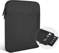 8 Inch Tablet Carrying Sleeve Bag Compatible with 8" Amazon Kindle Fire 8/Fire 8 Plus, 8.3" iPad mini 7 6/7.9" iPad mini 5 4 3 2 1, Samsung Galaxy Tab A7 Lite/Tab A Protective Tablet Case(Black)
