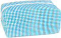 STARDW Checkered Makeup Bag Cute Cosmetic Bags for Women and Girls, Travel Toiletry Bag, Small Zipper Makeup Pouch, Purse Organizer Pouches Canvas Lining