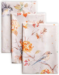 Maison d' Hermine Kitchen Towels Set of 3 100% Cotton 20" x 27.5" Reusable Cloth Tea Dish Towels Absorbent with Hanging Loop for Kitchen Dining Thanksgiving Christmas Decorations (Kelim - Prairie)