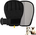 MMGOPET Electrostatic Pet Hair Remover Glove for Cats & Dogs, Patented Adjustable Strap, Reusable Five-Finger Grooming Glove, Non-Slip Fit, Removes Pet Hair from Couch, Carpet, Laundry & Car Seat