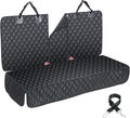 ANOSOSPECIAL Dog Car Seat Cover for Back Seat Cover for Kids ISOFIX Car Seat Protector for Dogs Nonslip Water Proof Universal Fit Dog Car Seat Cover for Truck SUV(Large,Black)