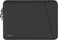 Laptop Case 15.6 inch, Shockproof Protective Computer Sleeve Cover with Accessories Pocket, Water Resistant Traveling Carrying Laptop Bag Compatible for MacBook Dell HP Acer Asus Lenovo, Black