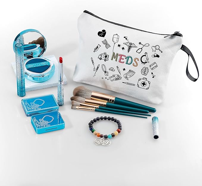 ARIOSEY Medical Bag,Doctor Gifts,Meds Cosmetic Make Up Bag,Medicine Bag for Traveling,Doctor Gifts for Women,Gifts for Teen Girls,Friendship Gifts for Women