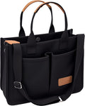 ZHMO Canvas Tote Bag for Women,Women's Bags Crossbody Bags Work Laptop Tote Bag Large Handbags Purse for Travel Nurse Teacher