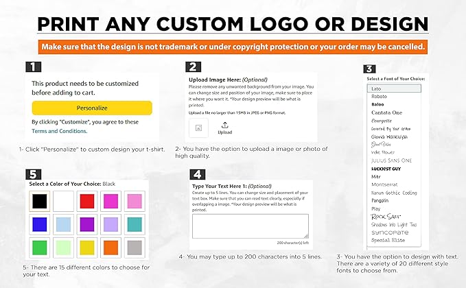 shop4ever Personalized Custom Design Your Own Jumbo Heavy Canvas Tote Reusable Shopping Bag
