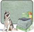 LOOBANI Washable Pee Pads for Dogs: 2 Pack Super Absorbent Reusable Puppy Pads, Leakproof and Waterproof Dog Training Pads Whelping Pads for Potty, Floor, Crate, Couch Bed and Travel, 36"x48"