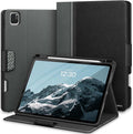 KingBlanc Case for iPad Pro 13-inch (M5 2025, M4 2024) with Built Pencil Holder, PU Leather Smart Stand Cover, Auto Sleep/Wake, Supports Pencil Pro/Pencil (USB-C), Multi-Viewing/Drawing Angles, Black