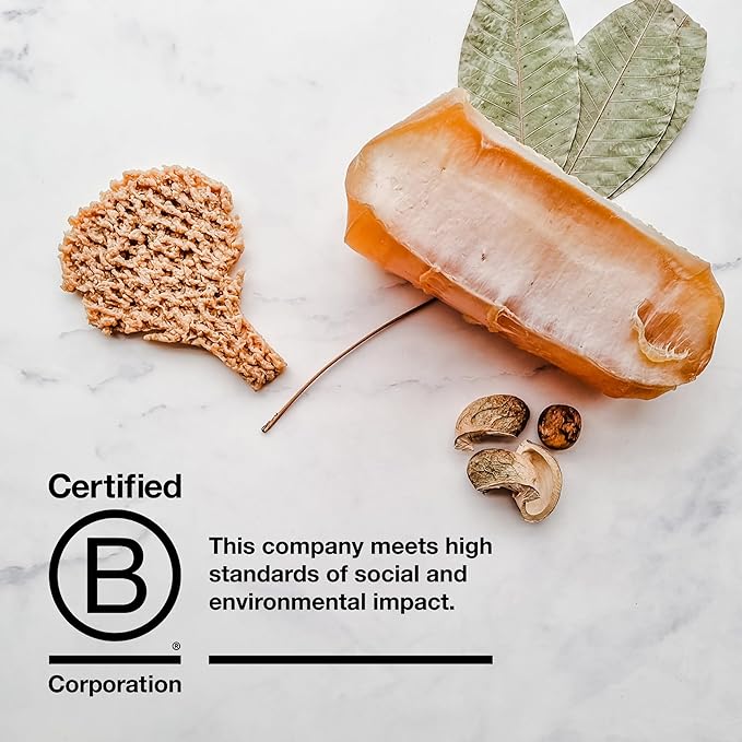 HEVEA Natural Rubber Big Bath Mat - Upcycled, Danish Design - Non Slip Bathtub Mat, 299 Suction Cups - Safe and Friendly Shower Mat for All Ages (Granite)