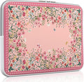 iCasso Pink Laptop Bag 13 inch,Cute Computer Sleeve Bag for Women,13-13.6 inch Laptop Carrying Case Compatible with MacBook Air Pro 13/14, HP Dell ASUS Lenovo Chromebook Notebook