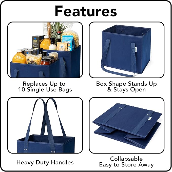 BagGroup Reusable Grocery Bags or Shopping Bags