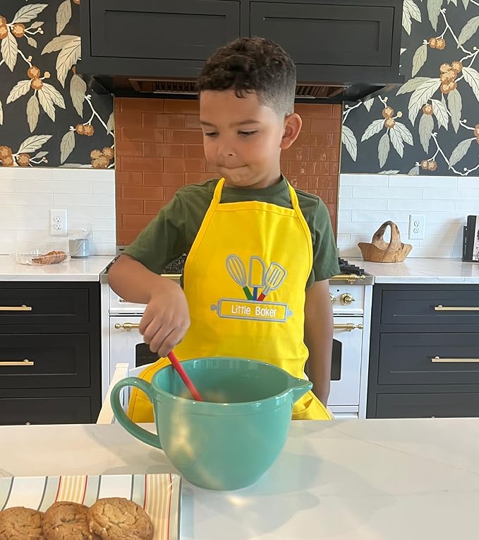 Kids Apron Customized With Name, Baker Apron, Baking, Cooking