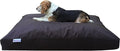 Dogbed4less Large Memory Foam Dog Bed Pillow with Orthopedic Comfort, Waterproof Liner and Heavy Duty 1680 Nylon Cover 41X27 Inches, Seal Brown