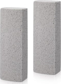 Loopeer 2 Pcs Pet Hair Remover Pumice Stone for Dog Cat Hair Removal Cleaning Pet Fur Stone 6 Inch Dog Fur Cleaning Tool for Car Interior Bedding Carpet Couch Furniture(6 x 2 x 1.6 in)