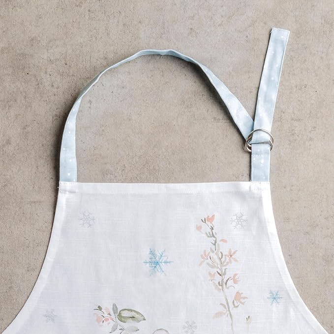 Maison d' Hermine 100% Cotton Apron for women with Pocket Kitchen Chef Apron for Men Cooking Gardening Server Waitress