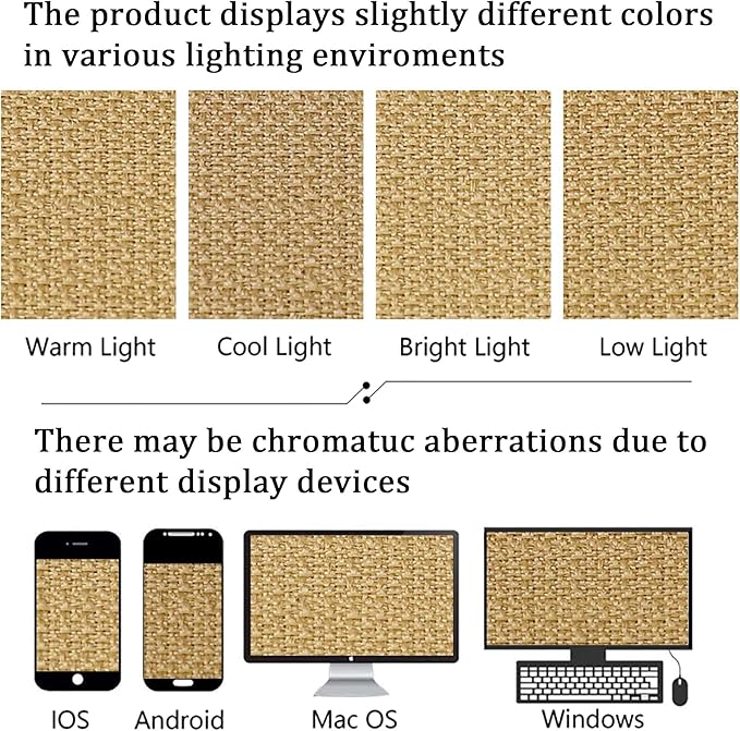 Lecloud Bessie Gold Short Curtains 24 Inch Length 2 Pcs, Faux Linen Cafe Kitchen Small Curtains with Rod Pocket, Light Filtering Curtain Tiers Window Treatments for Bedroom Bathroom, Each 30 W x 24 L