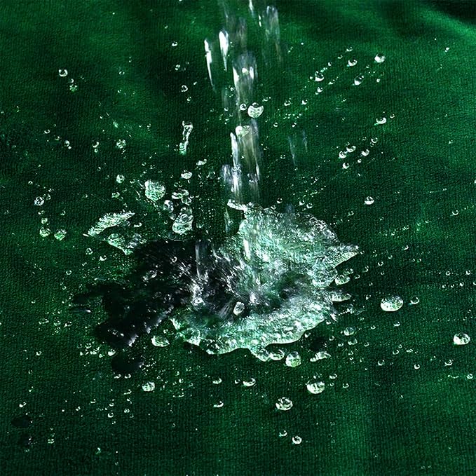 Yaning Waterproof Blanket for Bed Couch Sofa, Soft Liquid Pee Proof Pet Blanket for Dog Puppy Cat, Reversible Sherpa Fleece Furniture Protector (Green, 30x40 inches)