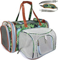 Mr. Peanut's Gold Series Standard Size Expandable Pet Carrier (Tropical)