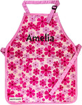 hatch & wander Kids Apron | Fun Kids Aprons for Cooking or Gardening | 4 Fun Designs & 2 Sizes | Kids Painting Apron