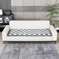 HYuMCCyhT Pet Couch Covers for Sofa Protector for Dogs Washable Backseat Pet Bed Mat Dog Bed Non-Slip Travel Pet Mat Fit (Gray+White, for Cars/SUV/Small Truck (54"×24.8"))