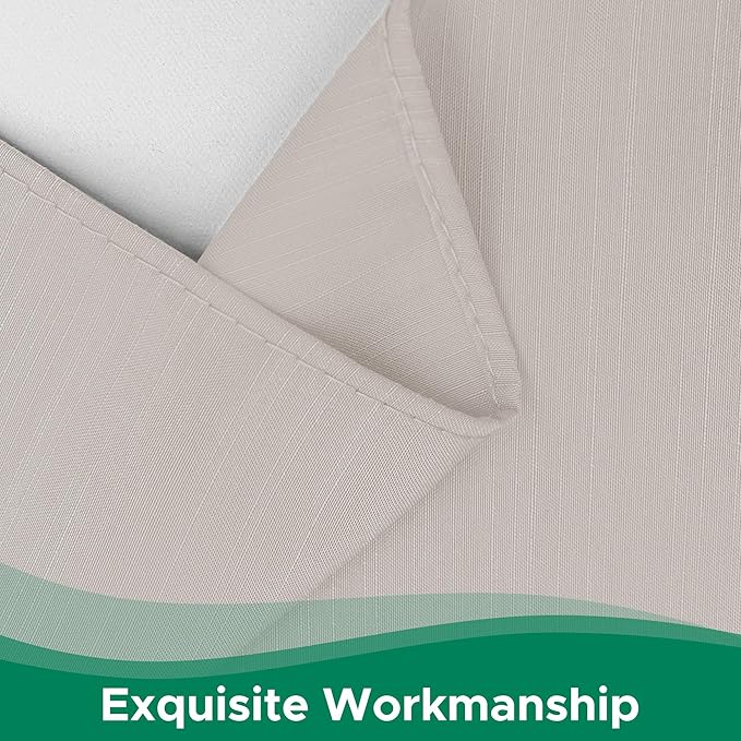 Biscaynebay Wrap Around Bed Skirts for Full & Full XL Beds 15" Drop, Camel Grey Adjustable Elastic Dust Ruffles Easy Fit Wrinkle & Fade Resistant Silky Luxurious Fabric Machine Washable