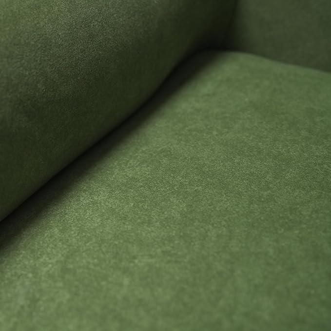 ZoeFleur Pet Sofa Bed, Orthopedic Washable Dog Bed for Small Medium Dogs and Cats, Modern Plush Pet Furniture with Removable Cover(Green)