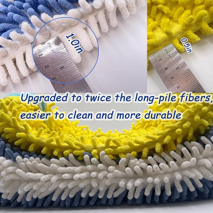 Meruya XXL Shoe Washing Machine Bag-Set of 2 Shoe Washing Bags for All Shoe Sizes, 360° Deep Clean Laundry Bag, Reusable Shoe Bag for Washing Machine, Shoe Cleaning Bag for Sneakers Tennis Shoes Sock
