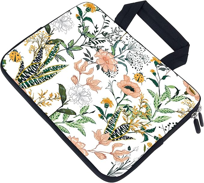 AMARY Laptop Sleeves 11.6" 12" Laptop Handle Bag Neoprene Notebook Carrying Pouch Chromebook Sleeves case Ultrabook Case Tablet Cover Fit Apple MacBook Air HP DELL Lenovo Asus (AMR12-09)
