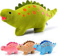 BB FUN HOUSE Dinosaur Pillow Plush, Stuffed Animal Birthday Gift Dino Decorative Throw Pillow for Kids Teens Adult Room Decor Soft Plushie Toy, Green