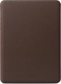 Comfyable Laptop Sleeve 13 Inch Precisely Compatible with MacBook Air M4 2025-2018 & MacBook Pro M2 2022 M1 2020-2016, Faux Leather Cover Case, Coffee