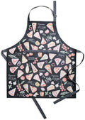 Maison d' Hermine 100% Cotton Apron for women with Pocket Kitchen Chef Apron for Men Cooking Gardening Server Waitress