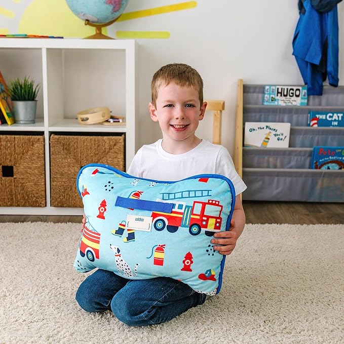 Wildkin Kids Plush Nap Mat – Soft, Cozy, Convenient for Daycare & Preschool