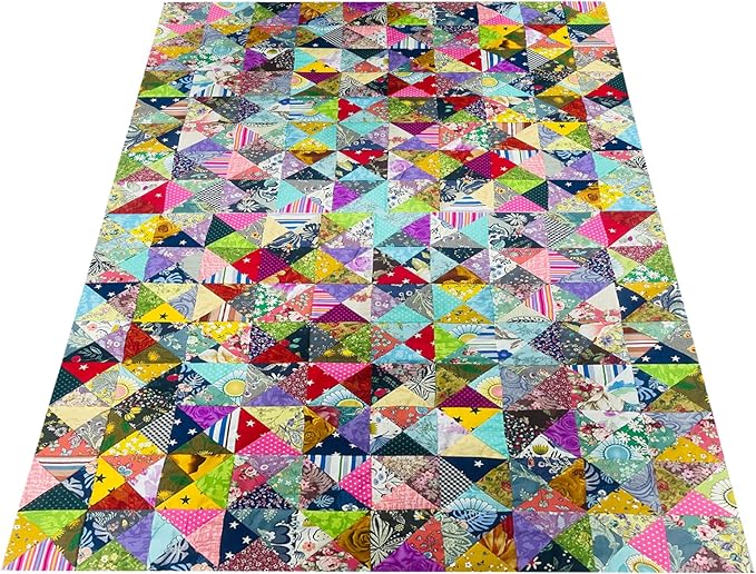 HANPATQUI 50PCS 8 x 8 inch Floral 100% Cotton Fat Quarters Fabric for Sewing and Quilting Bundles Precut Fabric Square for DIY Craft Patchwork…