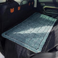 AEEISHOMEREFORM Backseat Pet Bed Mat, Truck Plaid Dog Bed for Car Back Seat, Deluxe Dog Seat Covers, Non-Slip Travel Pet Mat, Fit for Backseat Extenders and Trucks SUVs (Blue, 24.8x54 inch)