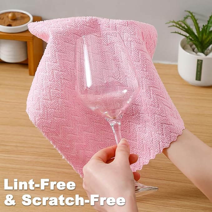 Tigona 80 Pack Microfiber Cleaning Cloth Roll Reusable Paper Towels 12"x12" Tear Away Cloth,Absorbent Dish Rags for House Kitchen,Wash Cloths,Lint Free Rags for Window Cars Cleaning Supplies
