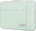 Lacdo Laptop Sleeve Case for 14 inch New MacBook Pro M5/M4/M3/M2/M1 Chips Pro Max A3434 A3112 A3401 A3185 A2918 A2992 2025-2021, 13.8" 13.5" Microsoft Surface Laptop 7th 6 5 4 3 Computer Bag, Green