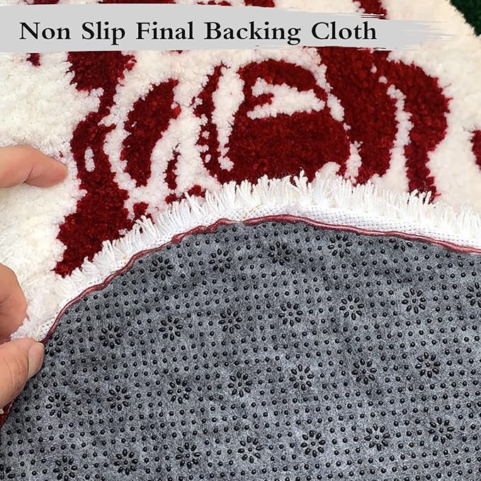 Pllieay 72x158 Inch Non Slip Final Backing Cloth, Vinyl Primary Tufting Cloth Backing Fabric, Non Slip Pad with Plum Blossom Pattern for Carpets Rug Tufting Gun Cushion Punch Needle