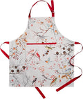 Maison d' Hermine 100% Cotton Apron for women with Pocket Kitchen Chef Apron for Men Cooking Gardening Server Waitress