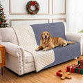 CYCMACO Waterproof Dog Bed Cover Pet Blanket, Soft Couch Cover for Dogs Washable, Non-Slip Dog Blanket Protect Furniture Couch Sofa Car for Puppy Large Dogs Cat (52x82 Inch, Grey Blue)