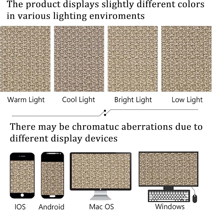 Lecloud Bessie Camel Curtains 63 Inch Length 2 Panels, Breathable Light Filtering Faux Linen Bedroom Curtains, Rod Pocket Curtain Panels for Living Room, Each 40 W x 63 L
