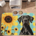 Great Dane Food Mat for Floors Waterproof,Quick Dry Anti-Slip Dog Bowl Mats for Food and Water,Pet Feeding Mats,Pet Placemat for Messy Drinkers to Protect Floors,Pets Supplies 23.62×15.75in