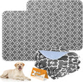 KOOLTAIL Washable Pee Pads for Dogs, 2 Packs Super Absorbent Leakproof & Non-Slip Dog Pee Pad Extra Large, Reusable Puppy Training Pads Waterproof, Pet Mat Rug for Whelping,Floor,Crate,Cats, 36"x41"